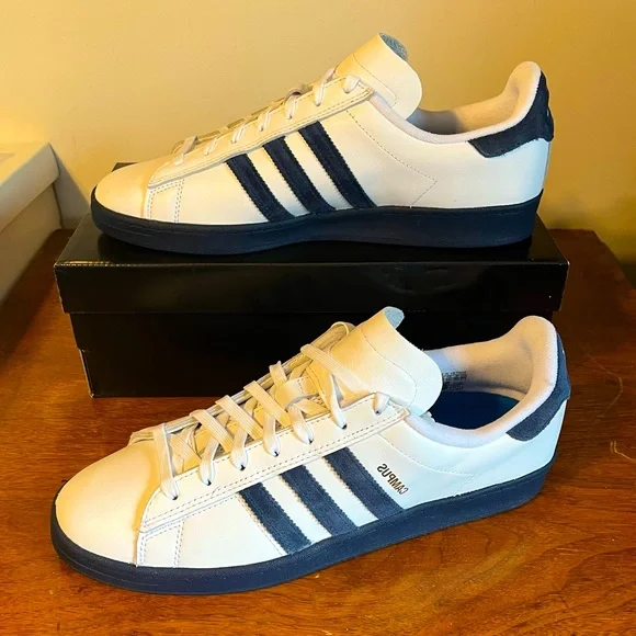 adidas gazelle silver green womens Adidas Campus ADV White/White main image 1